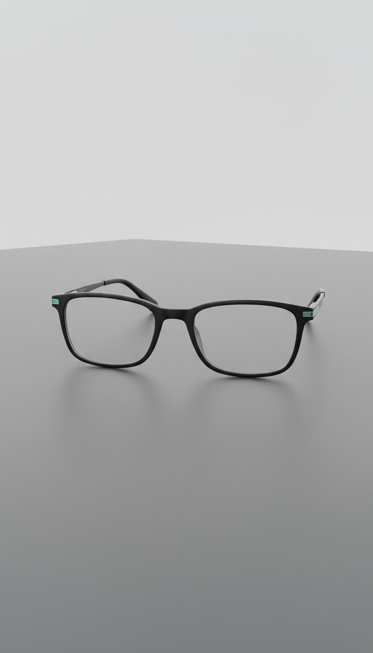 Matte Black Polycarbonate Smart Glasses